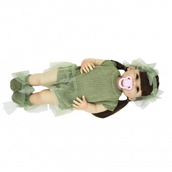 Силиконовая кукла Реборн девочка Оливия, 55 см-5